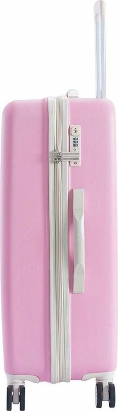 Gloednieuw โญ Decent Star Maxx Large Koffer - 76 Cm - TSA Slot - Pastel Roze ๐งจ 4 Gloednieuw โญ Decent Star Maxx Large Koffer - 76 Cm - TSA Slot - Pastel Roze ๐งจ - Afbeelding 2