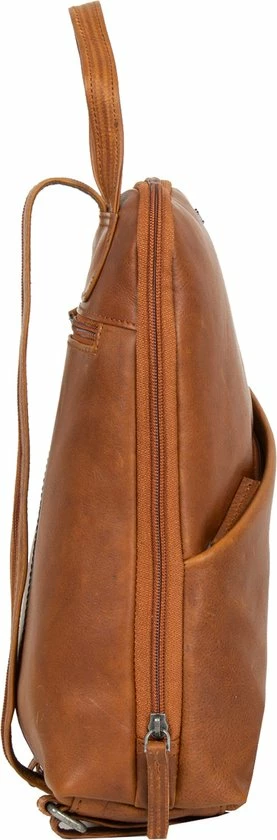Nieuw 😍 Justified Bags Justified® Nynke - City 🎒 Backpack - Casual - Rugtas - Modern - Cognac ❤️ 12 Nieuw 😍 Justified Bags Justified® Nynke - City 🎒 Backpack - Casual - Rugtas - Modern - Cognac ❤️ - Afbeelding 10