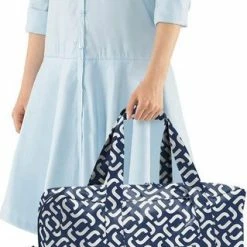 Coupon 🥰 Reisenthel Mini Maxi Touringbag Reistas - Opvouwbaar - 40L - Signature Navy Blauw ✨ -Samsonite Winkel 319x840