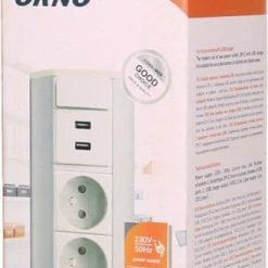Begroting 🧨 Orno® ORNO Meubel Stopcontact Stekkerdoos Zilverwit 2 Voudig Kabellengte 0.6 Meter With X2 Charger Usb VOOR BELGIE 🔔 7 Begroting 🧨 Orno® ORNO Meubel Stopcontact Stekkerdoos Zilverwit 2 Voudig Kabellengte 0.6 Meter With X2 Charger Usb VOOR BELGIE 🔔 -Samsonite Winkel 329x840