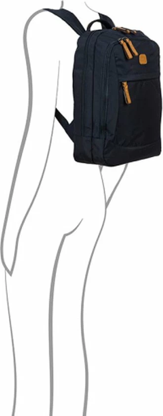 Gloednieuw π Brics Rugtas / Rugzak / Laptoptas / Schooltas - X Travel - 13 Inch - 17 Liter - Blauw π 9 Gloednieuw π Brics Rugtas / Rugzak / Laptoptas / Schooltas - X Travel - 13 Inch - 17 Liter - Blauw π - Afbeelding 7