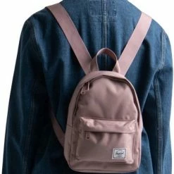 Groothandel 🛒 Herschel Classic Mini - Black / The Original 🎒 Backpack, Made 'mini' - Een Kleine Rugzak Voor De Essentials-only - 6.5L Opbergruimte / Met Levenslange Fabrieksgarantie / Limited Lifetime Warranty / Zwart 😉 -Samsonite Winkel 403x840 2