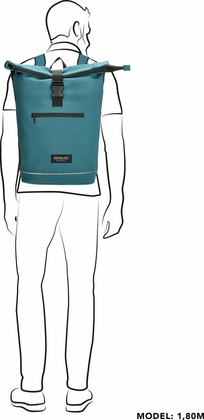 Goedkoopste π Beagles Originals Waterproof Originals Rugzak 15,6 Inch (38 Cm) - Petrol 𧨠4 Goedkoopste π Beagles Originals Waterproof Originals Rugzak 15,6 Inch (38 Cm) - Petrol 𧨠- Afbeelding 2