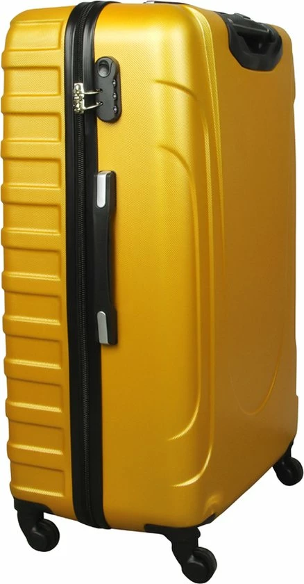 Aanbiedingen 👍 Madison Madisson - Reis Koffer - 70cm - Cijferslot- Lichtgewicht Koffer - 4 Wielen- Geel - Black Friday 2022 😉 6 Aanbiedingen 👍 Madison Madisson - Reis Koffer - 70cm - Cijferslot- Lichtgewicht Koffer - 4 Wielen- Geel - Black Friday 2022 😉 - Afbeelding 4