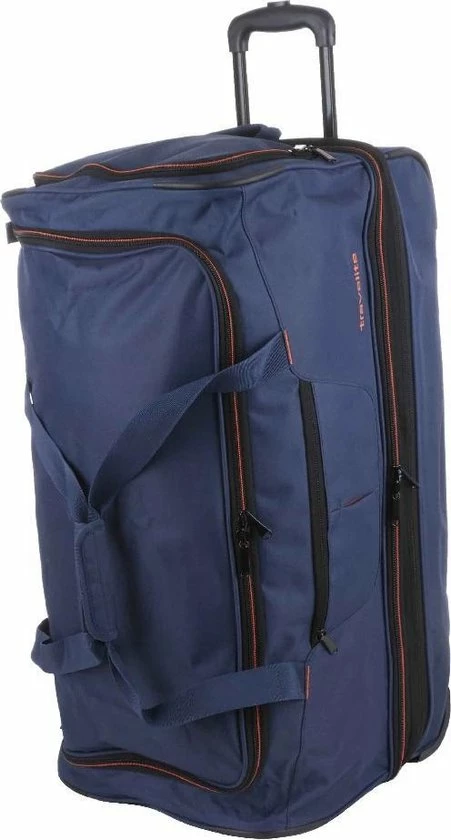 Korting ✨ Travelite Basics Wheeled Duffle 70cm Expandable Navy/Orange 👏 22 Korting ✨ Travelite Basics Wheeled Duffle 70cm Expandable Navy/Orange 👏 - Afbeelding 20