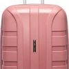 Beste Verkoop 👏 ©TROLLEYZ - Paris No.5 - Reiskoffer - 69cm Met TSA Slot - Dubbele Wielen - 360° Spinners - 100% Polypropyleen - Reiskoffer In Rose Blush ✔️