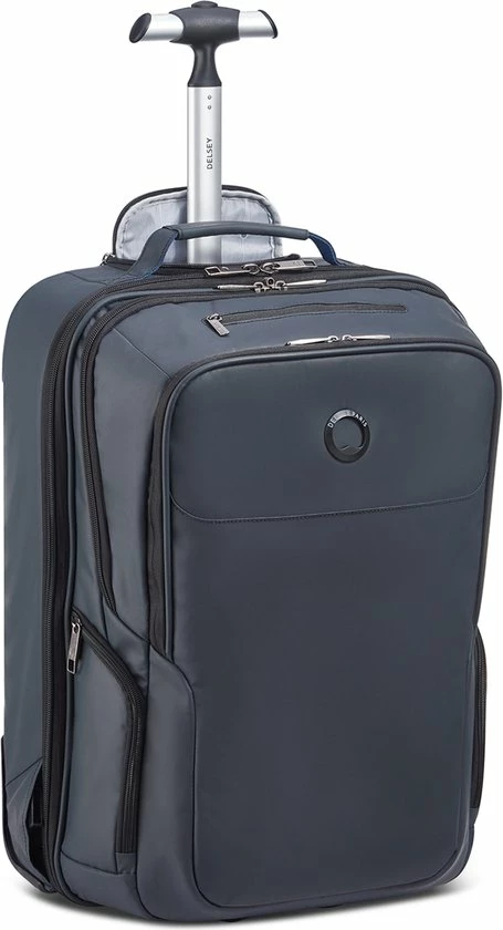 Nieuw ๐งจ Delsey Parvis Plus ๐ Backpack Trolley - Water Resistant - 2 Compartments - 17,3 Inch - Grey ๐ 6 Nieuw ๐งจ Delsey Parvis Plus ๐ Backpack Trolley - Water Resistant - 2 Compartments - 17,3 Inch - Grey ๐ - Afbeelding 4