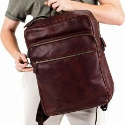 Beste Pirce 🔥 Burkely Antique Avery Unisex Rugzak Rits 15.6'' - Bruin 😀 -Samsonite Winkel 474x840 2