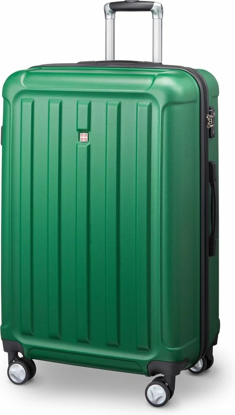 Promo π― Swiss Alps - Reiskoffer - 78 Cm - 4 Wielen - Groen π₯ 3 Promo π― Swiss Alps - Reiskoffer - 78 Cm - 4 Wielen - Groen π₯