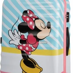Beste Pirce 🛒 American Tourister Kinderkoffer - Wavebreaker Disney Spinner77/28 Disney (Large) Minnie Pink Kiss ⭐