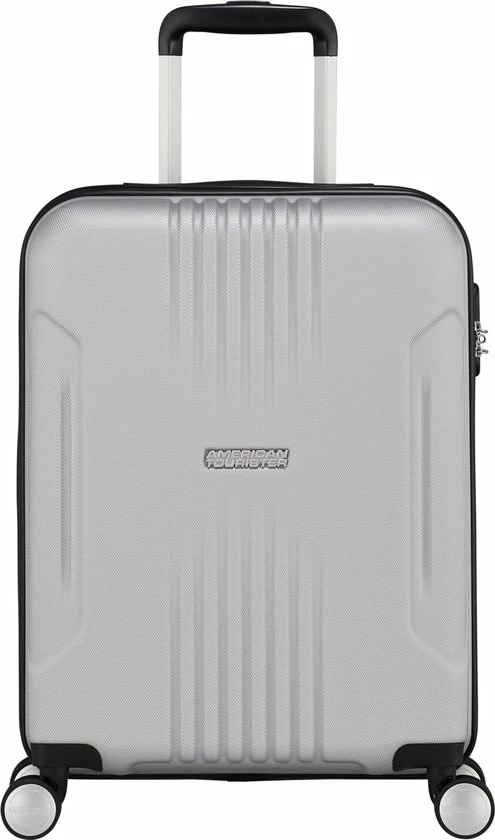 Hete verkoop π€© American Tourister Reiskoffer - Tracklite Spinner 55/20 (Handbagage) Silver π 3 Hete verkoop π€© American Tourister Reiskoffer - Tracklite Spinner 55/20 (Handbagage) Silver π
