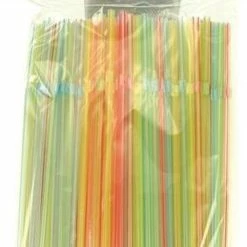 Goedkoopste 😍 Best Choice Drinkrietjes 150 Stuks Trendy Kleuren 21cm Buigbaar ✨