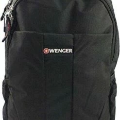 Hete verkoop ✨ Wenger 🎒 Backpack Rugzak 24l Voor School Werk Of Je Laptop - Kleur Zwart- Waterbestendig 😀