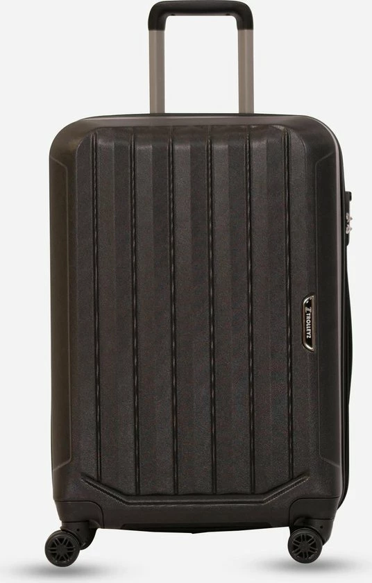 Promo ๐ ©TROLLEYZ - Bali No.22 - Reiskoffer 69cm Met TSA Slot - Dubbele Wielen - 360° Spinners - 100% ABS - Reiskoffer In Night Black ๐ 10 Promo ๐ ©TROLLEYZ - Bali No.22 - Reiskoffer 69cm Met TSA Slot - Dubbele Wielen - 360° Spinners - 100% ABS - Reiskoffer In Night Black ๐ - Afbeelding 8