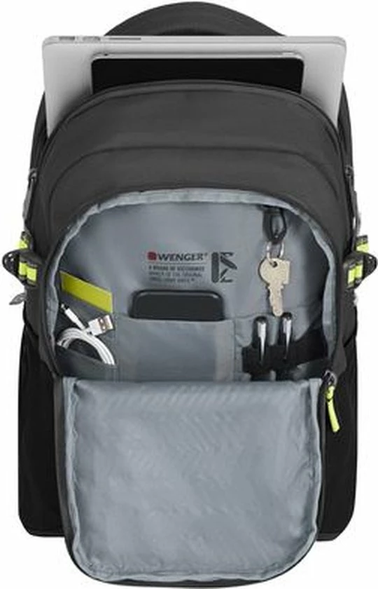 Beste Pirce π Wenger/SwissGear 611990 Notebooktas 40,6 Cm (16") Rugzak Zwart, Grijs π₯° 7 Beste Pirce π Wenger/SwissGear 611990 Notebooktas 40,6 Cm (16") Rugzak Zwart, Grijs π₯° - Afbeelding 5