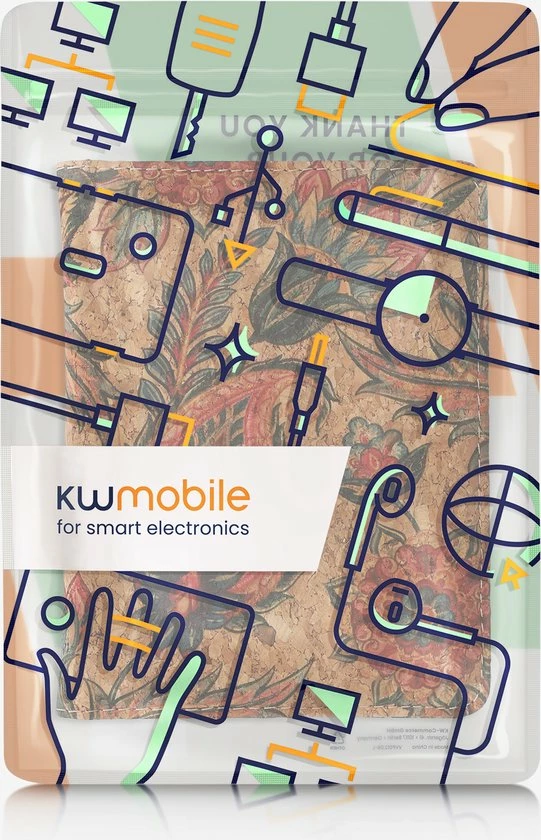 Beste Verkoop 𧨠Kwmobile Paspoorthouder Gemaakt Van Kurk - Paspoorthoes Voor Paspoort, Tickets En Pasjes - Design π 5 Beste Verkoop 𧨠Kwmobile Paspoorthouder Gemaakt Van Kurk - Paspoorthoes Voor Paspoort, Tickets En Pasjes - Design π - Afbeelding 3