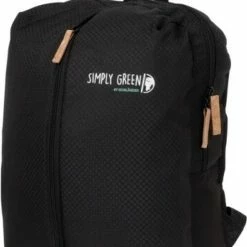 Gloednieuw 👏 Nörlander Norlander Simply Green Rugzak - Gemaakt Van Gerecyclede Petflessen - Zwart 🔥