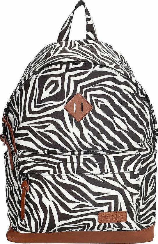 Gloednieuw β€οΈ Enrico Benetti Londen 46121 Laptoprugzak Met 14" Laptopvak - Zebra Print π 9 Gloednieuw β€οΈ Enrico Benetti Londen 46121 Laptoprugzak Met 14" Laptopvak - Zebra Print π - Afbeelding 7