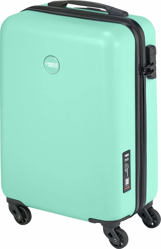 Beste deal π₯° Princess Traveller PT01 - π Handbagagekoffer - Pacific Mint - S - 55cm π 4 Beste deal π₯° Princess Traveller PT01 - π Handbagagekoffer - Pacific Mint - S - 55cm π - Afbeelding 2