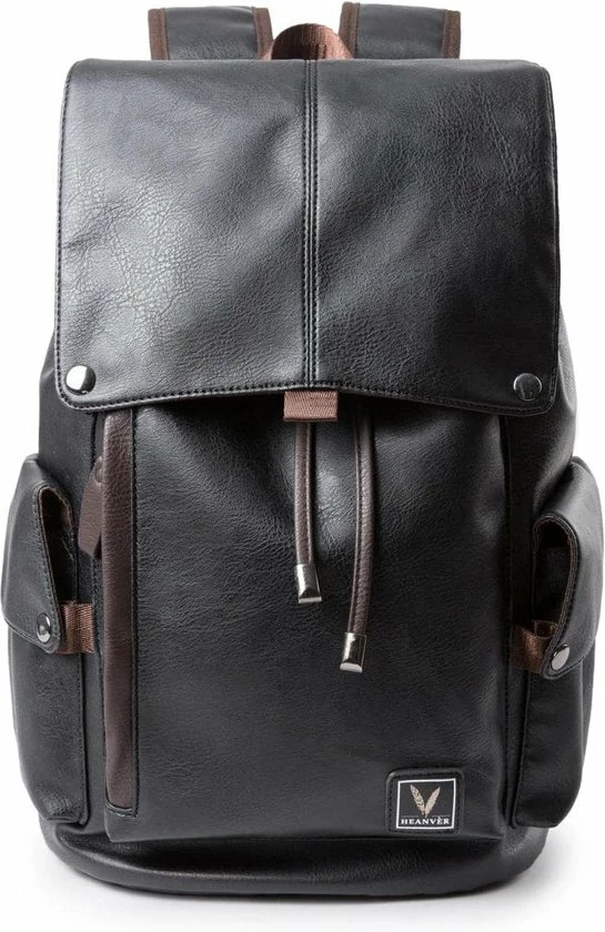 Goedkoop ๐ Heanvèr HEANVÈR Classic Vintage Rugzak - Rugtas - 15.6 Inch Laptop Tas - Waterdicht - Zwart โญ 3 Goedkoop ๐ Heanvèr HEANVÈR Classic Vintage Rugzak - Rugtas - 15.6 Inch Laptop Tas - Waterdicht - Zwart โญ
