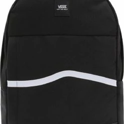 Gloednieuw 😉 Black And White Vans Construct Skool Rugzak Black / White 🤩