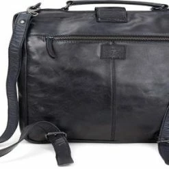 Coupon 🔥 Bear Design Sheldon Leren Rugtas / Dokterstas - Zwart 🌟 -Samsonite Winkel 550x286 1