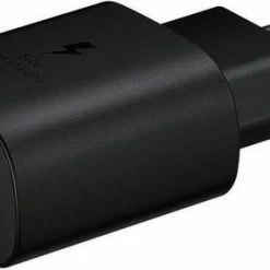 Nieuw ✔️ Merkloos PD 25W USB-C / Type-C Reislader Met één Poort Voor Samsung-apparaten Snel Opladen, EU-stekker (zwart) ⭐