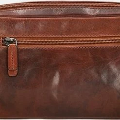 Beste deal ❤️ Genicci Oscar Toilettas Cognac 🤩