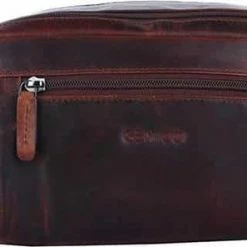 Beste deal ❤️ Genicci Oscar Toilettas Cognac 🤩 -Samsonite Winkel 550x297