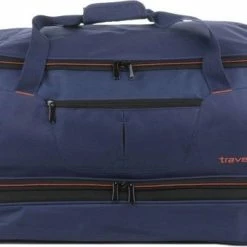 Korting ✨ Travelite Basics Wheeled Duffle 70cm Expandable Navy/Orange 👏 44 Korting ✨ Travelite Basics Wheeled Duffle 70cm Expandable Navy/Orange 👏 -Samsonite Winkel 550x339 1