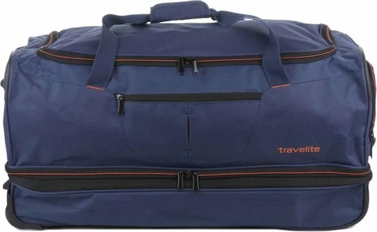 Korting ✨ Travelite Basics Wheeled Duffle 70cm Expandable Navy/Orange 👏 23 Korting ✨ Travelite Basics Wheeled Duffle 70cm Expandable Navy/Orange 👏 - Afbeelding 21
