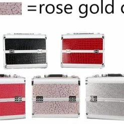 Beste Verkoop 😍 Guardian Beauty Beautycase / Beautykoffer - Aluminium - Kapper - Tattoo - Nagel - Visagie - Make-up - Cosmetica - Schmink - Beauty Case / Beauty Koffer ⭐
