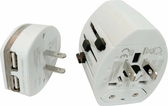 Promo ๐ FlinQ Wereldreisstekker - Stopcontact Buitenland - Reisadapter EU/UK/US/AUS/AFR - Universeel โญ 13 Promo ๐ FlinQ Wereldreisstekker - Stopcontact Buitenland - Reisadapter EU/UK/US/AUS/AFR - Universeel โญ - Afbeelding 11