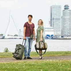 Gloednieuw 💯 Enrico Benetti Amsterdam 35326 Wieltas M - 72,5 Liter - Olijfgroen ⌛ -Samsonite Winkel 550x366 41