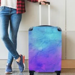 Coupon ❤️ MuchoWow Koffer - Meisje - Waterverf - Pastel - Blauw - Trolley - 👜 Handbagage - 35x55x20 Cm - Koffer Meisje - Reiskoffer 😀 14 Coupon ❤️ MuchoWow Koffer - Meisje - Waterverf - Pastel - Blauw - Trolley - 👜 Handbagage - 35x55x20 Cm - Koffer Meisje - Reiskoffer 😀 -Samsonite Winkel 550x366 78