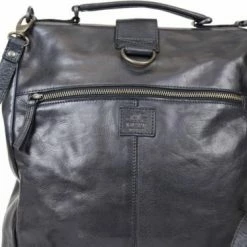 Aanbiedingen 🛒 Bear Design Ross Leren Rugtas / Dokterstas - Zwart 👏 -Samsonite Winkel 550x373 6