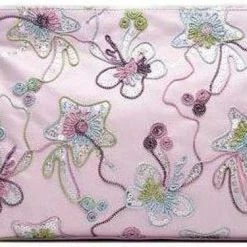 Beste Pirce 👍 Gillian Jones Embroidery Purse - Toilettas - Roze 🧨
