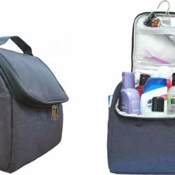 Beste recensies van ❤️ Petasos Toilettas Hanging Met Haak - Toiletry Bag - Toiletbag - Ophangbare Toilettas Met Haak - Type B - Zwart ❤️