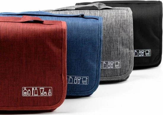 Promo ๐ Merkloos Decopatent® Ophangbare Toilettas Met Haak - Dames & Heren - Travel Bag Organizer - Waterdichte Reis Tas - Mannen & Vrouwen - Blauw ๐ 8 Promo ๐ Merkloos Decopatent® Ophangbare Toilettas Met Haak - Dames & Heren - Travel Bag Organizer - Waterdichte Reis Tas - Mannen & Vrouwen - Blauw ๐ - Afbeelding 6