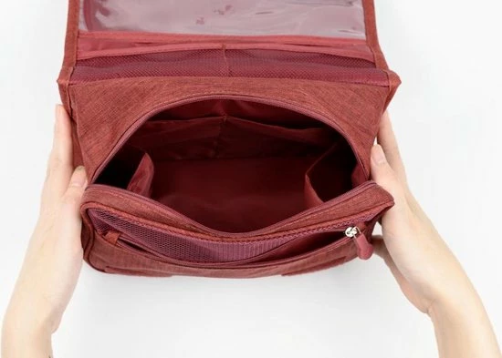 Promo ๐ Merkloos Decopatent® Ophangbare Toilettas Met Haak - Dames & Heren - Travel Bag Organizer - Waterdichte Reis Tas - Mannen & Vrouwen - Blauw ๐ 11 Promo ๐ Merkloos Decopatent® Ophangbare Toilettas Met Haak - Dames & Heren - Travel Bag Organizer - Waterdichte Reis Tas - Mannen & Vrouwen - Blauw ๐ - Afbeelding 9