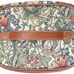 Uitgang ✨ Signare - Toilettas - Gobelin - Gouden Lelie - Golden Lily - Bloemen 🔔 -Samsonite Winkel 550x402