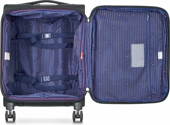 Beste Verkoop π₯° Delsey Montmartre Air 2.0 π Handbagagekoffer - 55 Cm Slim - Uitbreidbaar - Zwart β¨ 5 Beste Verkoop π₯° Delsey Montmartre Air 2.0 π Handbagagekoffer - 55 Cm Slim - Uitbreidbaar - Zwart β¨ - Afbeelding 3