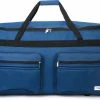 Beste Pirce 👍 Monzana Deuba Reistas Sporttas - Donker Blauw - 160 Liter Op Wielen - Telescopisch Handvat 🔥 -Samsonite Winkel 550x409 1