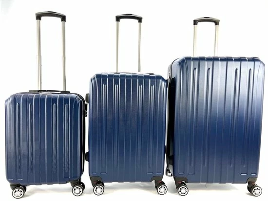 Hete verkoop π AATravel XL Reiskoffer - Trolley ABS - Met Dubbele Wielen - 75 Cm - 97 Liter - Blauw βοΈ 6 Hete verkoop π AATravel XL Reiskoffer - Trolley ABS - Met Dubbele Wielen - 75 Cm - 97 Liter - Blauw βοΈ - Afbeelding 4
