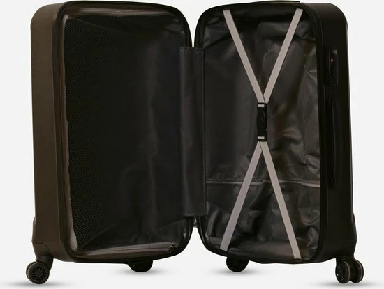 Promo ๐ ©TROLLEYZ - Bali No.22 - Reiskoffer 69cm Met TSA Slot - Dubbele Wielen - 360° Spinners - 100% ABS - Reiskoffer In Night Black ๐ 6 Promo ๐ ©TROLLEYZ - Bali No.22 - Reiskoffer 69cm Met TSA Slot - Dubbele Wielen - 360° Spinners - 100% ABS - Reiskoffer In Night Black ๐ - Afbeelding 4
