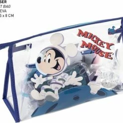 Aanbiedingen 😉 Disney Mickey Mouse Toilettas - Reis Set - Geschenk - Met Inhoud 🌟