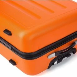 Nieuw 🧨 Decent Neon Fix 👜 Handbagage Koffer - 55 Cm - Oranje ⭐ -Samsonite Winkel 550x422