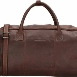 Goedkoop 🤩 Hide & Stitches Japura Leren Reistas - Donkerbruin 🛒 -Samsonite Winkel 550x429 3