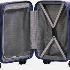 Flash-uitverkoop 🔔 ©TROLLEYZ - Ibiza No.3 - Reiskoffer 69cm Met TSA Slot - Dubbele Wielen - 360° Spinners - 100% ABS - Reiskoffer In Ocean Blue 😀 -Samsonite Winkel 550x431 5