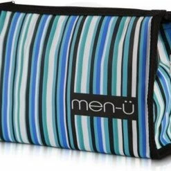 Goedkoopste ⌛ Men-ü Toiletry Bag In Blue/White /Black 🌟